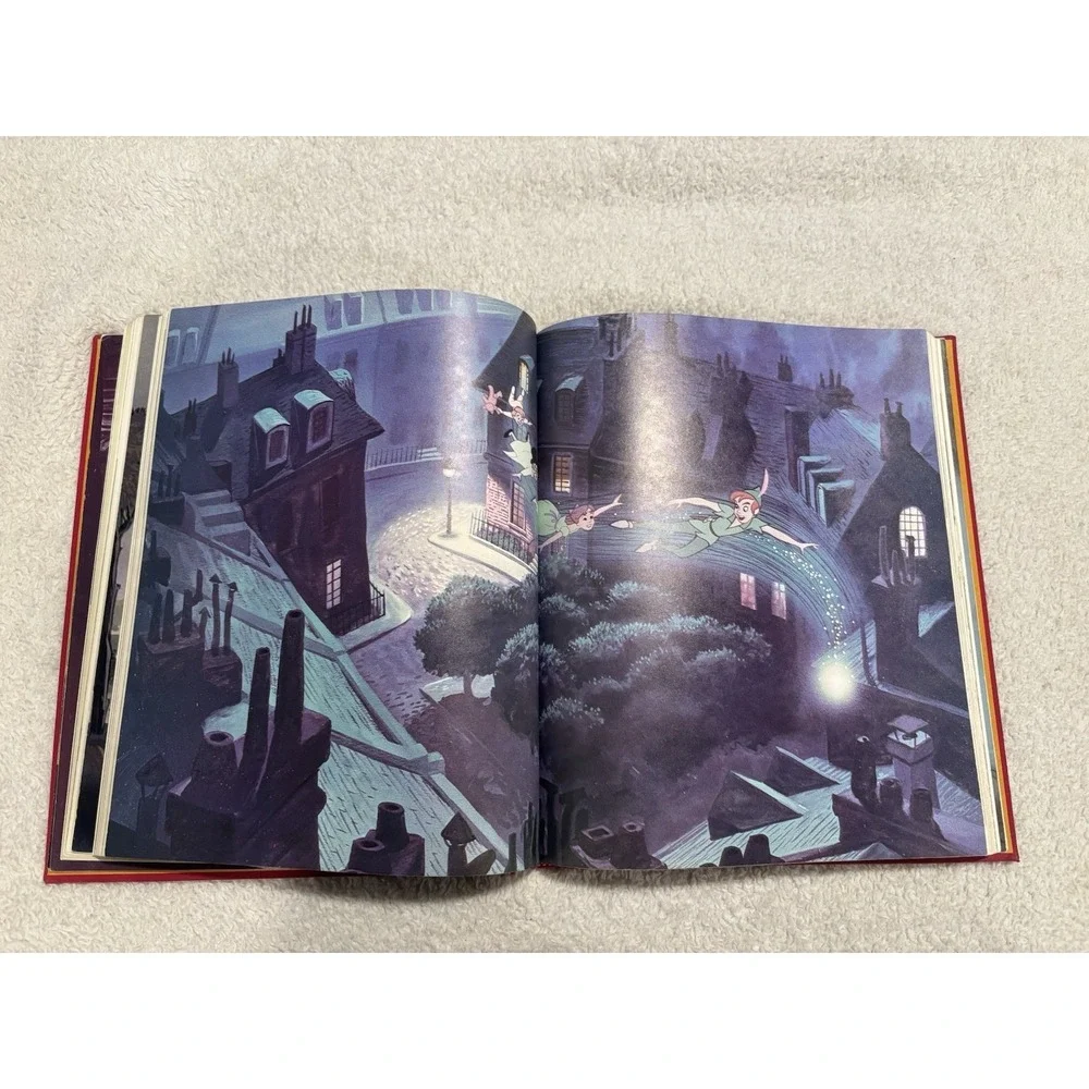 WALT DISNEY'S TREASURY OF CHILDREN'S CLASSICS Abrams 1978 Red Cover Hardcover